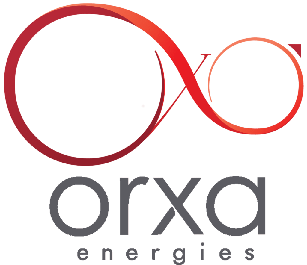 Logo of Orxa Energies, client at aruani grid